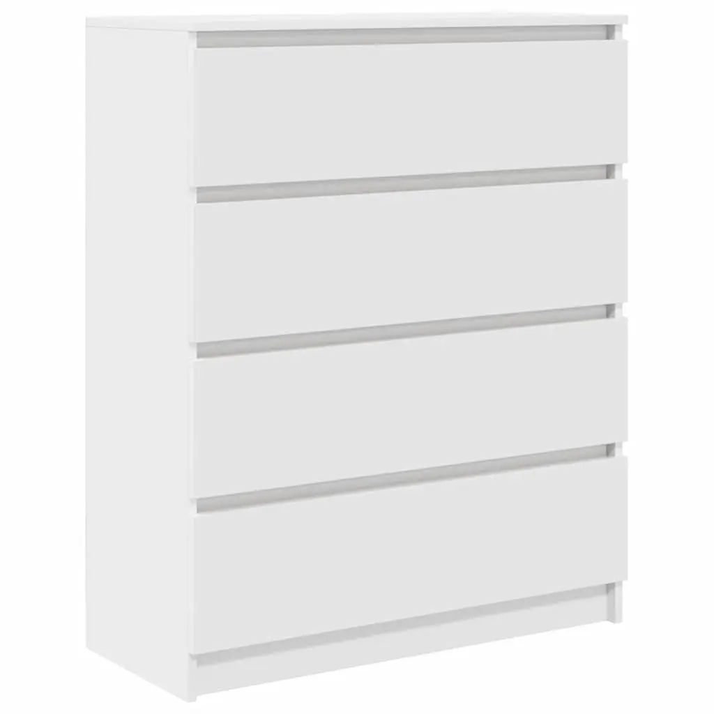 White Sideboard 80x35x99 cm