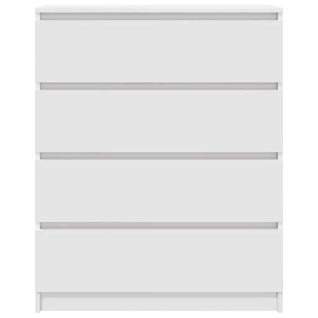 White Sideboard 80x35x99 cm