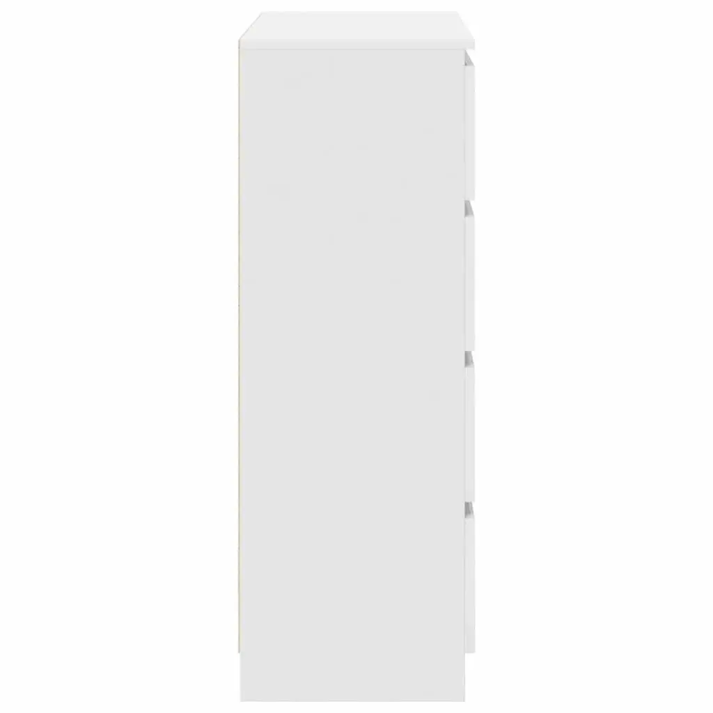 White Sideboard 80x35x99 cm