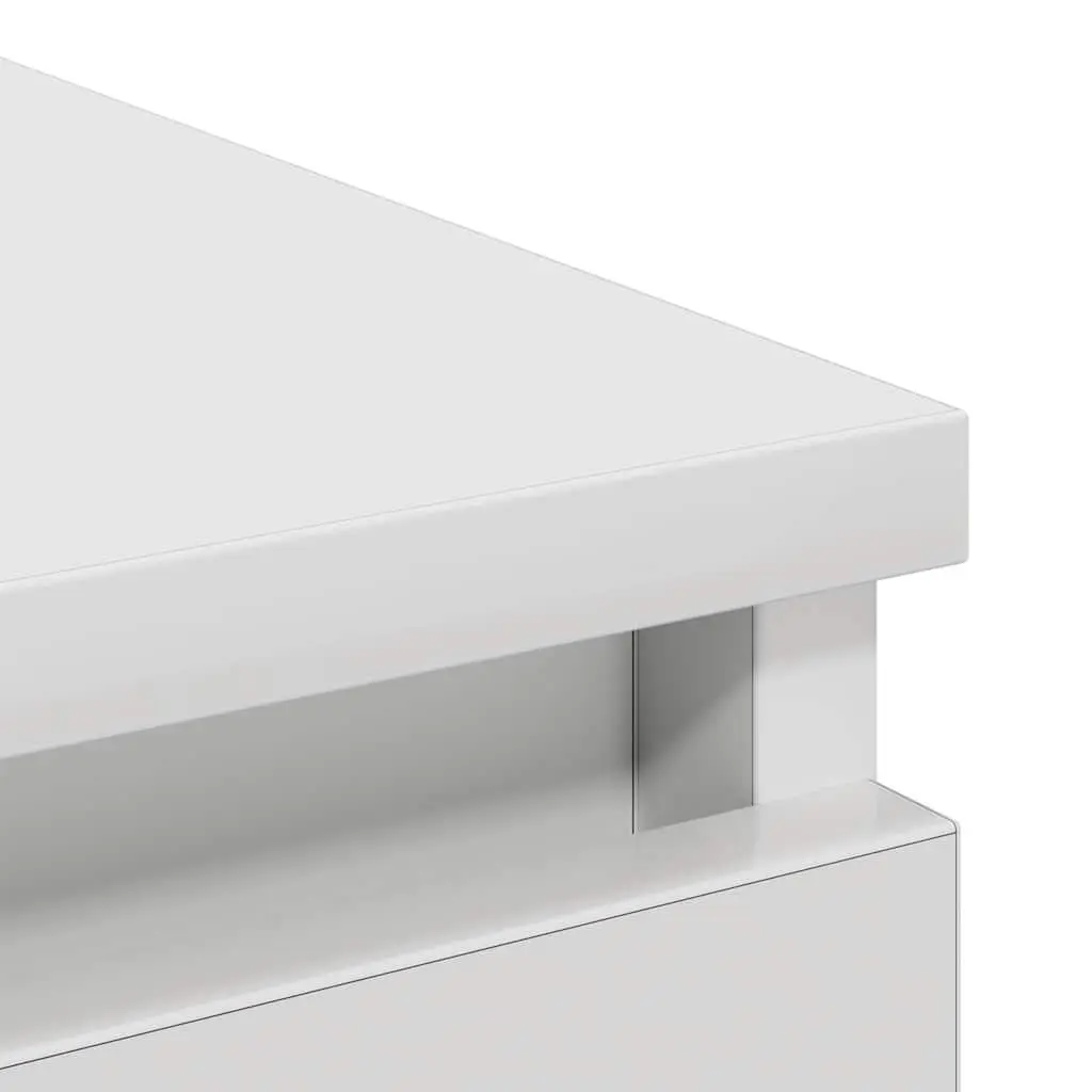 White Sideboard 80x35x99 cm