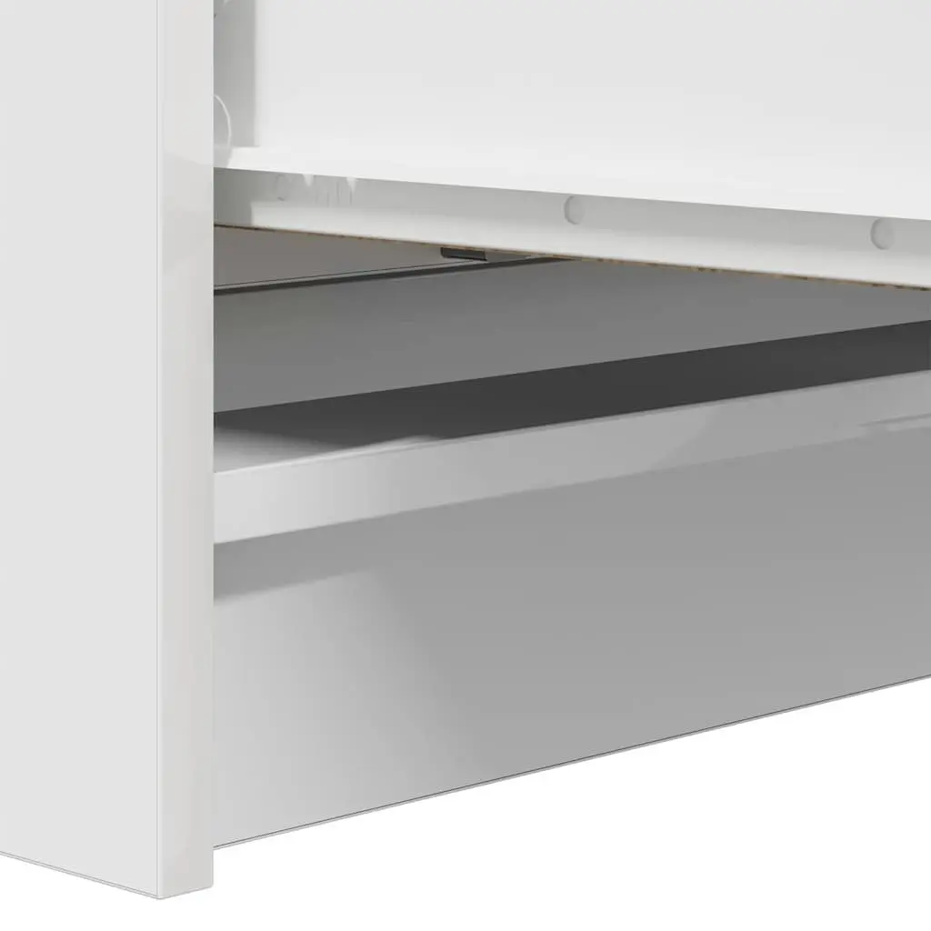 White Sideboard 80x35x99 cm