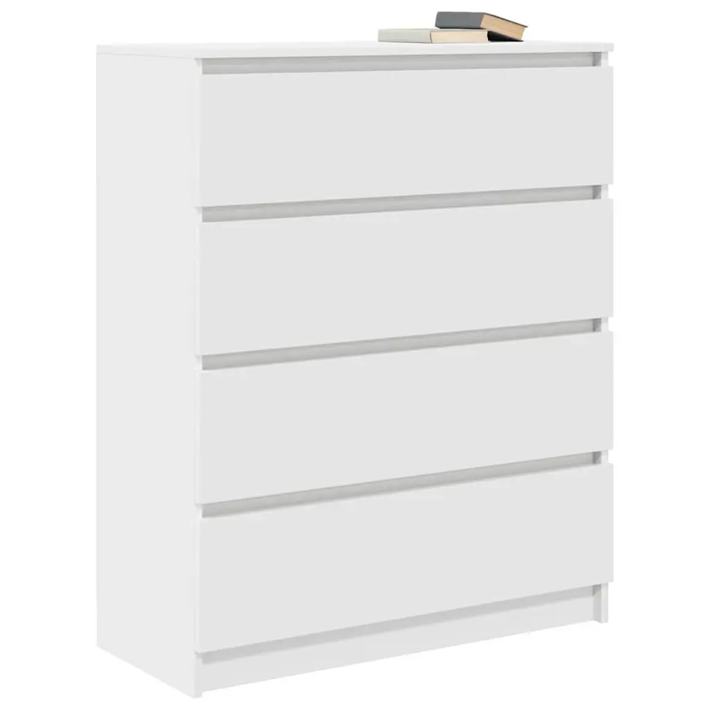 White Sideboard 80x35x99 cm