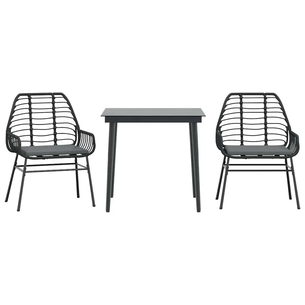 3-Piece Garden Dining Set for Outdoor Fun