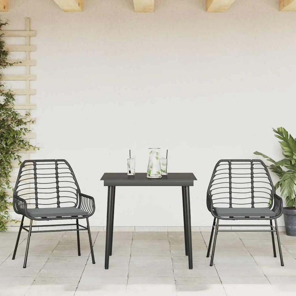 3-Piece Garden Dining Set for Outdoor Fun