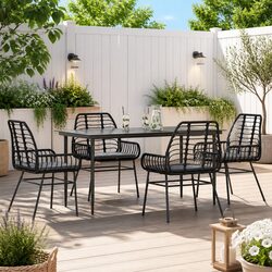 5-Piece Garden Dining Set – Enjoy Comfort Outdoors