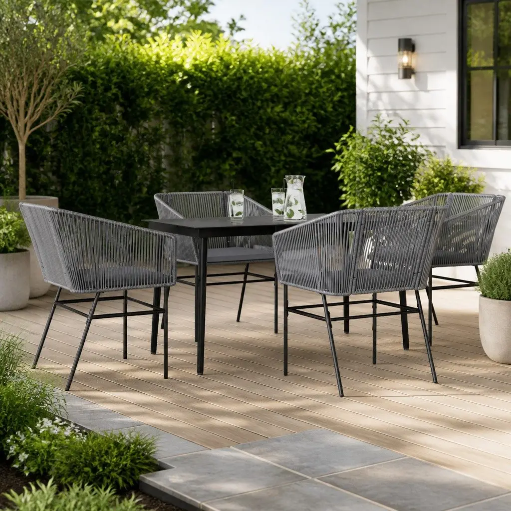 5 Piece Outdoor Dining Set