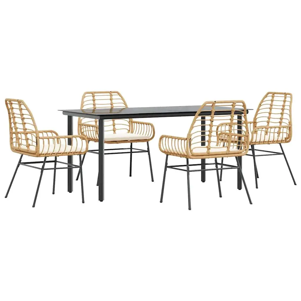 5 Piece Garden Dining Set