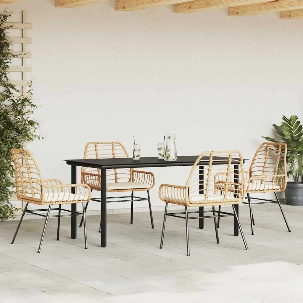 5 Piece Garden Dining Set