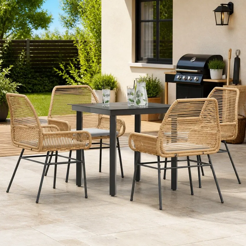 5 Piece Garden Dining Set
