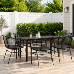 Your New 7 Piece Outdoor Dining Set Awaits