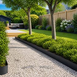 Create a Beautiful Garden with 50pcs Steel Lawn Edging