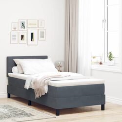 Step into Comfort with Our Box Spring Bed Featuring LED Lights