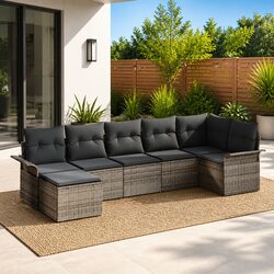 Friendly 7-Piece Garden Sofa Set for Your Outdoor Retreat