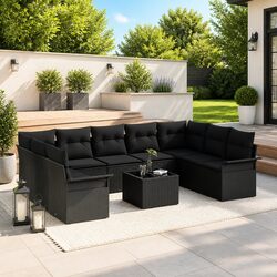Your Ideal 10-Piece Garden Sofa Set Awaits