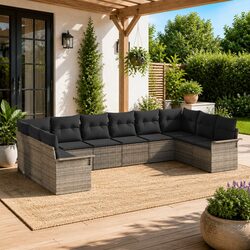 Your Ideal 10-Piece Garden Sofa Set for Outdoor Relaxation
