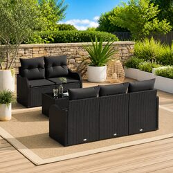 Create an Inviting Outdoor Space with This Sofa Set