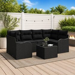 Your Friendly Black Outdoor Sofa Set Solution