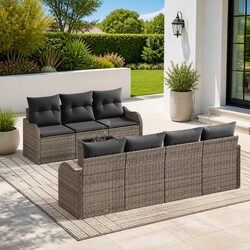 Your Ideal Grey Garden Sofa Set for Outdoor Comfort