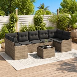 Friendly Grey Modular Outdoor Sofa Set for Your Space