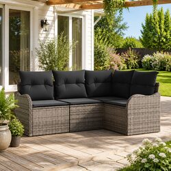 Create Your Perfect Outdoor Area with a Grey Sofa Set