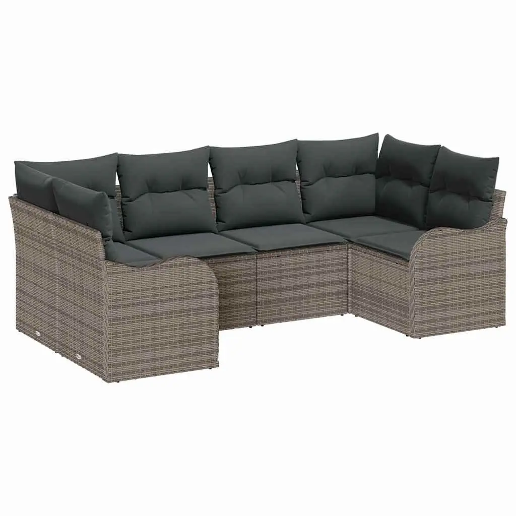 Garden Sofa Set Modular Grey Outdoor Furniture Sectional
