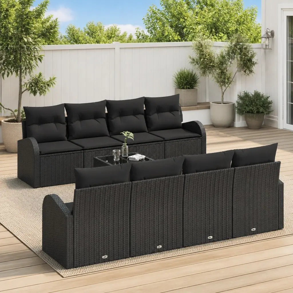 Outdoor Sofa Set with Coffee Table