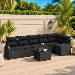 Upgrade Your Outdoor Comfort with Our 7 Piece Sofa Set