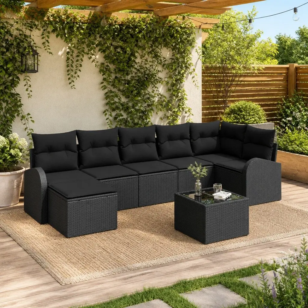 8-Piece Modular Garden Sofa Set