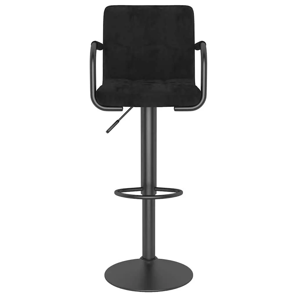 Black Velvet Bar Stools