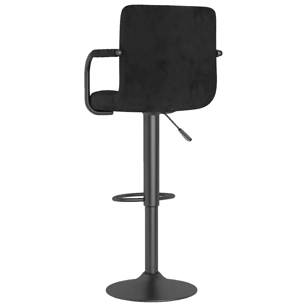Black Velvet Bar Stools