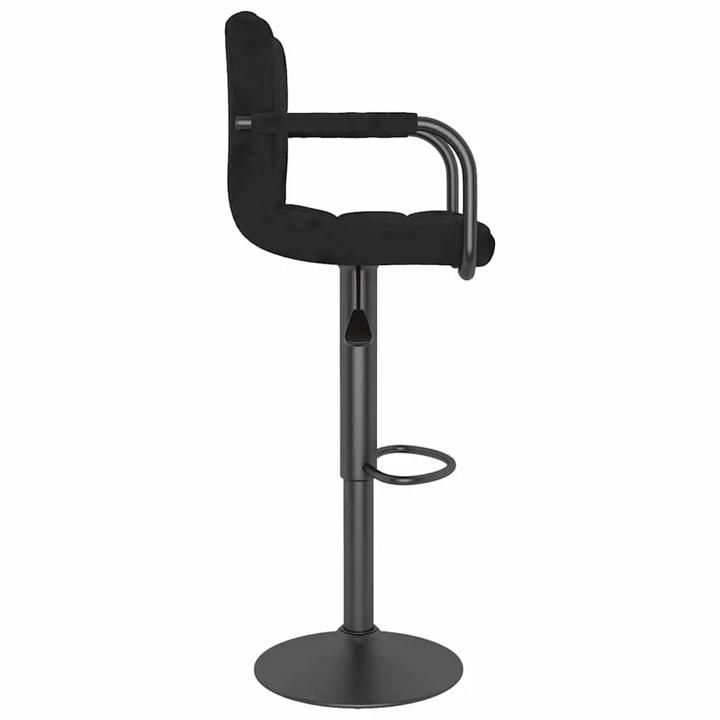 Black Velvet Bar Stools
