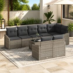 Your Ideal 9-Piece Outdoor Garden Sofa Set Awaits