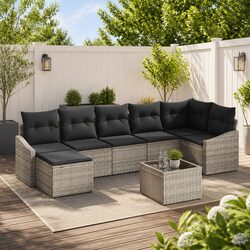 Your Perfect 8-Piece Outdoor Sofa Set Awaits