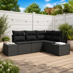 Your Perfect Outdoor Companion: 4-Piece Sofa Set