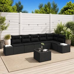 Enjoy Outdoor Living with 7-Piece Modular Sofa Set