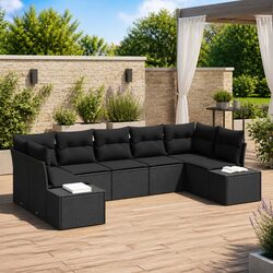 Friendly 7-Piece Garden Sofa Set to Enhance Your Space