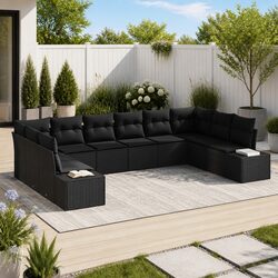 Your Perfect Garden Sofa Set: 10-Piece Modular Comfort