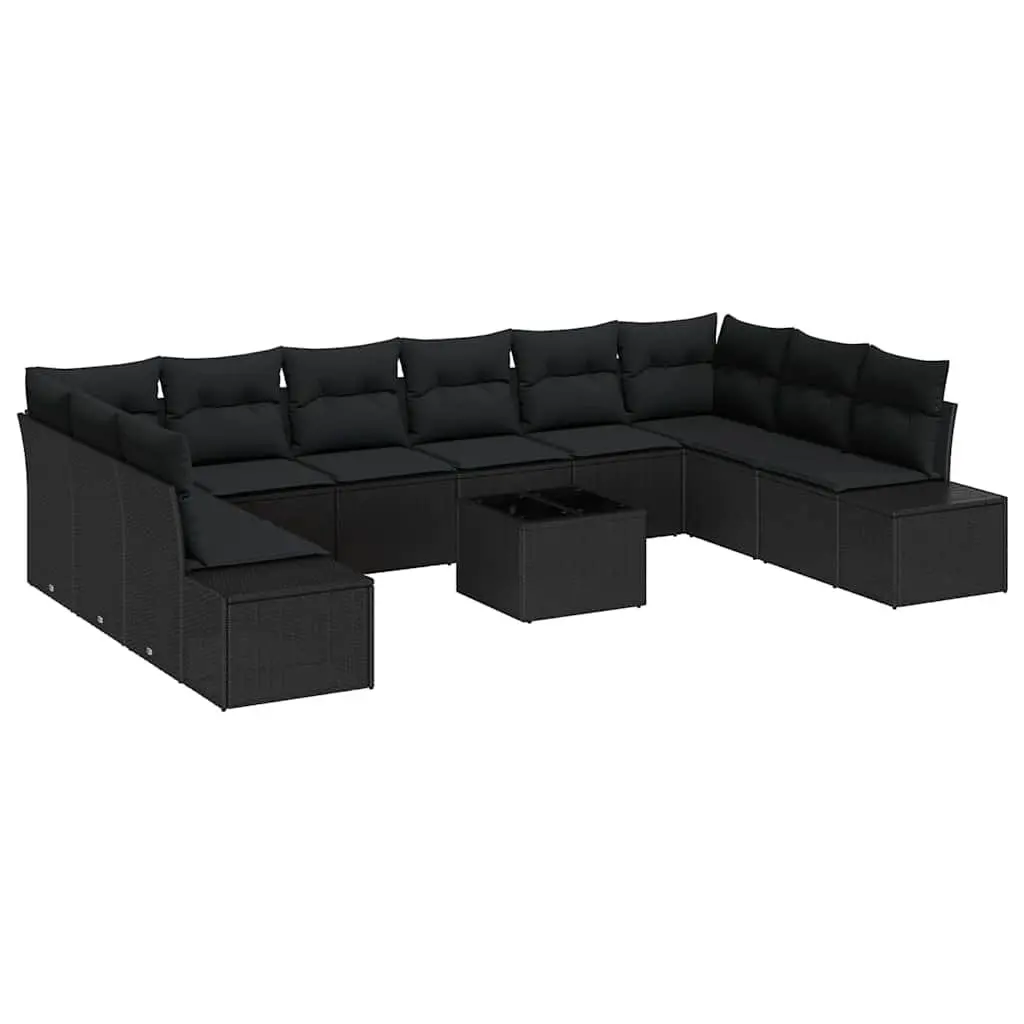 11-Piece Garden Sofa Set for Relaxing Outdoors