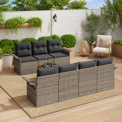 Your New Outdoor Comfort: 8-Piece Sofa Set