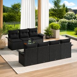 Your Perfect 8-Piece Modular Garden Sofa Set