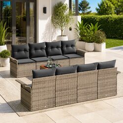 Your New Favorite Outdoor Sofa Set: 9 Pieces Included