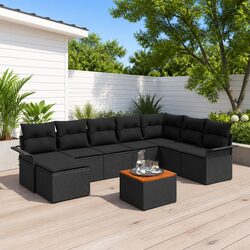 Your Perfect 9-Piece Outdoor Sofa Set Awaits