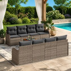 Enjoy Outdoor Living with a 9 Piece Sofa Set