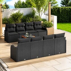 Your Ideal Outdoor Sofa Set: 9 Piece Modular Design