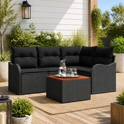 Your Ideal Outdoor Lounge: 5-Piece Sofa Set