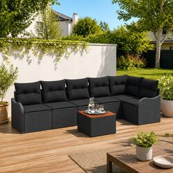 Your New Favorite 7-Piece Garden Sofa Set Awaits
