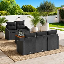 Your New Favorite 6-Piece Outdoor Sofa Set Awaits