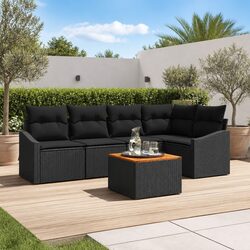 Your New 6-Piece Modular Garden Sofa Set Awaits