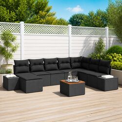 Create Your Outdoor Oasis with Our 9-Piece Sofa Set
