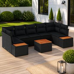 Create a Cozy Outdoor Area with 8-Piece Sofa Set